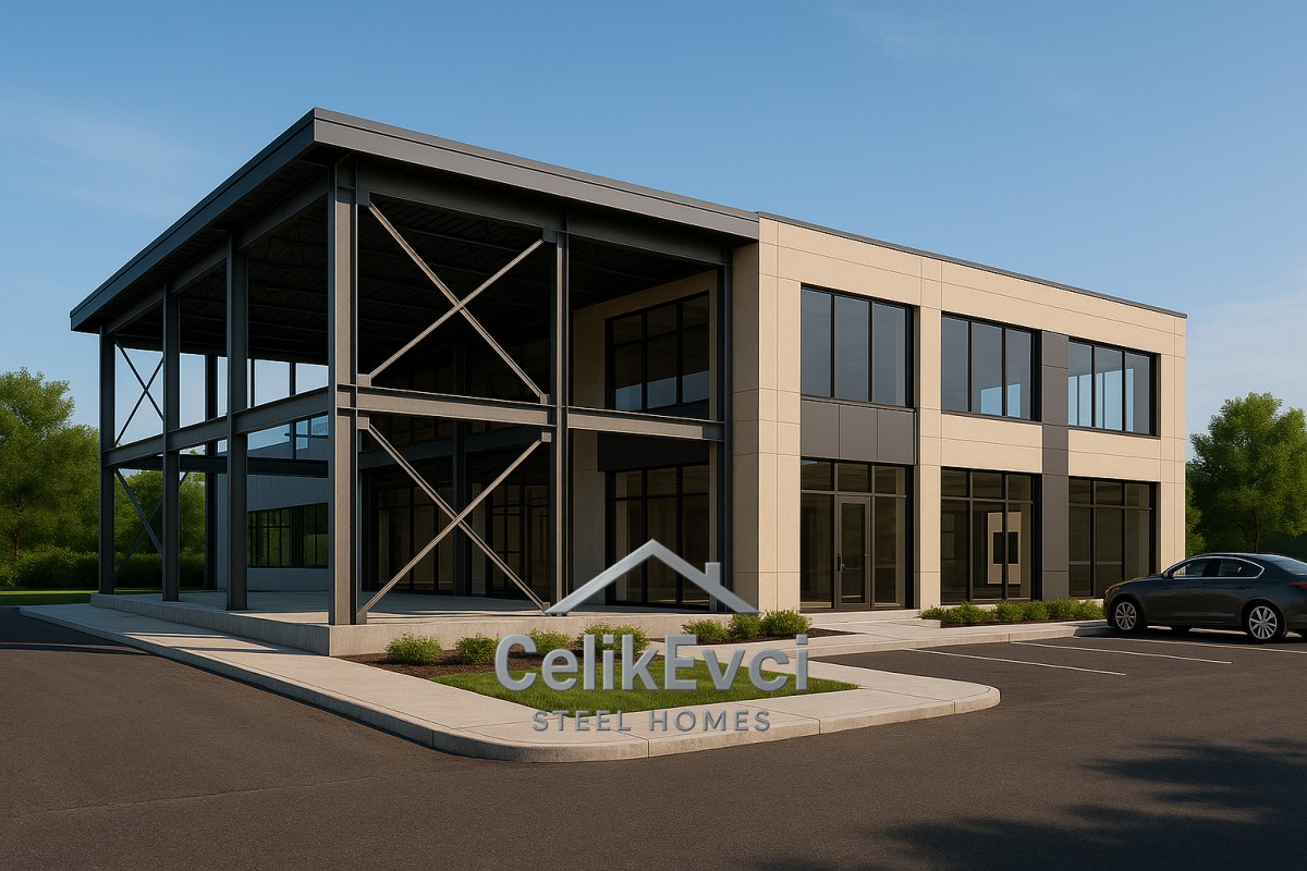 Ağır Çelik İmalatlı İş Hanı – Çok Katlı Ticari Çözüm Ağır Çelik İmalatlı İş Hanı – Çok Katlı Ticari Çözüm