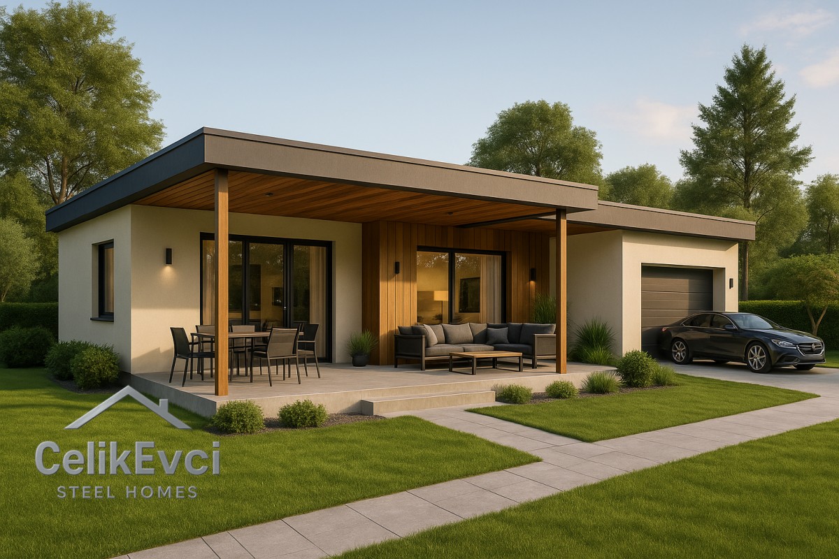 120 m² Çelik Villa – Hızlı Teslim, Şeffaf Süreç 120 m² Çelik Villa – Hızlı Teslim, Şeffaf Süreç